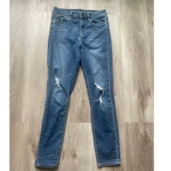Articles Of Society Denim - Articles of Society Skinny Jeans Distressed, size 26, casual, blue